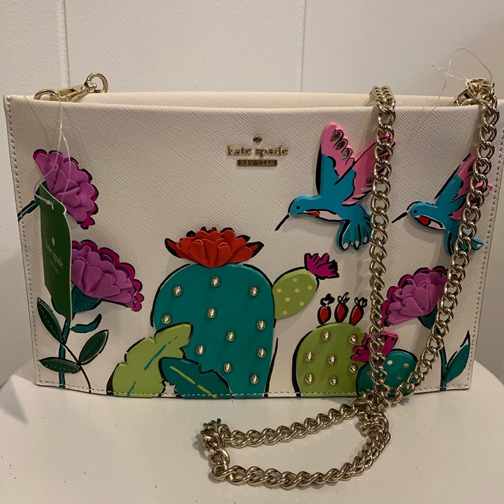 Rare Kate Spade scenic Route Cactus Sima Cross Body NOS